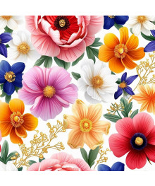 Клеенка GRACE STS2025-8 глянцевая ткань с пвх покрытием, 340-360 г/м2 1,4х20м