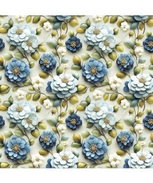 Клеенка GRACE STS6027-1 глянцевая ткань с пвх покрытием, 340-360 г/м2  1,4х20м