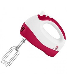 Миксер ВАСИЛИСА МК1-300 (12) 300 Вт белый-малиновый