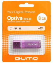 USB2.0 FlashDrives 8Gb QUMO Optiva 01 Violet фиолетовыйовокузнецк, Горно-Алтайск. Большой каталог флэш карт оптом по низкой цене со склада в Новосибирске.