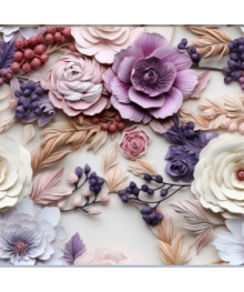 Клеенка GRACE STS055A глянцевая ткань с пвх покрытием, 340-360 г/м2 1,4х20м