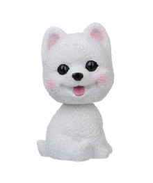 Собака декоративная на панель авто ЕРМАК шпиц