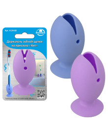 Держатель для зубн.щетки "Кит", на присоск., VL34-68