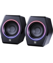 Колонки Defender Solar 9 10ВТ, 2.0 BT/Light питание от USB