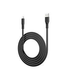 Кабель USB - micro USB BOROFONE BX23 Wide Power 1 метр, 2.4A, ПВХ, чёрный