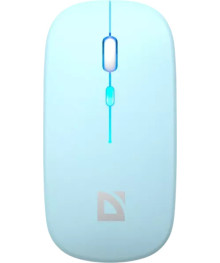 Мышь Defender беспр Goda MB-261 голуб, 2.4G+BT,300mAч радужн.