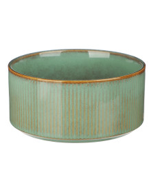 Кантри салатник 14,0см, 590мл, керамика, зеленый