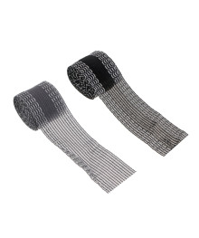 Лента для подгибания швов, полиэстер, 2,5 см*1 м, 2 цвета