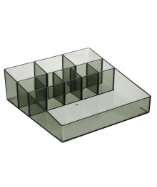 Органайзер для ванной комнаты, пластик, 17x17x5,5 см