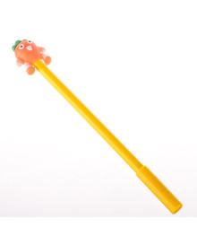 Ручка гелевая синяя Фрукты (520168)