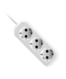 Удлинитель сетевой Defender R330 16A 3 м, с заземлением