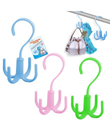 Крючки-вешалка, 14,5х8,7см, пласт, VL27-234 /уп.12/
