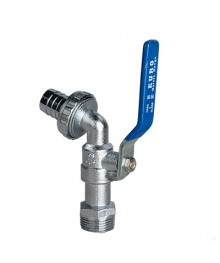 Кран водоразборный  EURO 3/4 со штуцером (3338)