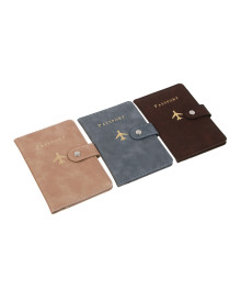 Обложка для документов ЮL Астерикс многофункциональная на кнопке, ПУ, 15х11см, 3 цвета, арт.1