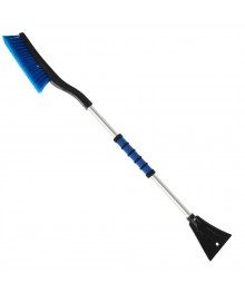 Щетка для уборки снега с распушенной щетиной+скребок, 90 см Новокузнецк, Горно-Алтайск. Низкие цены, большой ассортимент. Автоаксессуары оптом по низкой цене.