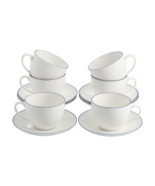 Чайный набор фарфор 12 пр 250мл  Юнона  BB-TS12-0105 Blue bird (4/1)