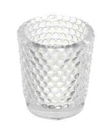 Подсвечник LADECOR "Стакан" стеклянный, 5,6x5,6x6,4 см