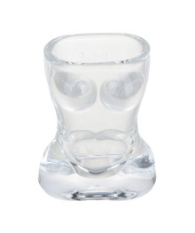 Стопка фигурная Женский торс, 6,3 см, 24 мл, стекло