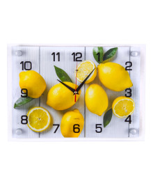 Часы настенные СН 2535 - 039 Лимоны на столе прямоугольн (35x25) (10)