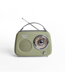 радиопр БЗРП Fresh РП-342", УКВ 87,5-108МГц, оливковый, DC5В, акб, BT/USB/AUX