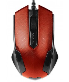 Мышь Qumo Office M14, красная, проводная, оптическая, 1000 dpiм с доставкой по гг Новосибирск, Кемерово, Новокузнецк, Ленинск-Кузнецк, Барнаул, Горно-Алтайск, Би
