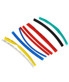 Термоусадочная трубка ЕРМАК набор 10 штук, 2:1