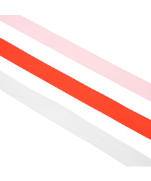 Лента атласная, длина 15м, ширина 20мм, полиэстер, 3 цвета