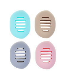 Футляр для косметического спонжа, 5,5х7,3х5,5см, силикон, 4 цвета, ВЗ24-11