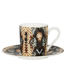 Снейк Набор кофейный 4 пр., 100мл, 12,5см, фарфор