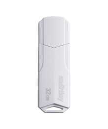 USB2.0 FlashDrives32 Gb Smart Buy CLUE White (SB32GBCLU-W)