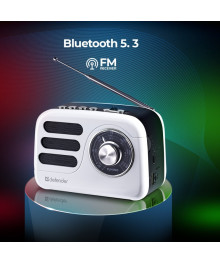 радиоприемник Signal 5Вт FM/AM/SW/BT/USB/TF 200мАч Defender, пит.акк.