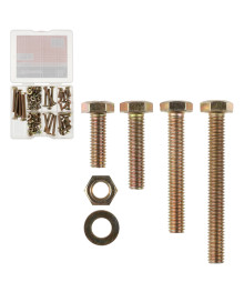 Набор болтов, гаек и шайб из 128шт ЕРМАК