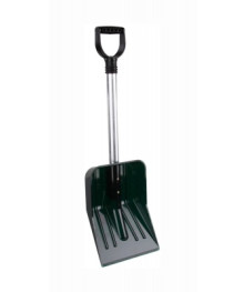 Лопата снег из поликарб. с/черенком 345х260х65 М3496 (6/1)