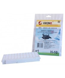 OZONE H-10 для пылесоса BOSCH, SIEMENS, 1 шт., тип оригинального фильтра: BBZ154HF, VZ154HFBкой. Одноразовые бумажные и многоразовые фильтры для пылесосов оптом для Samsung, LG, Daewoo, Bosch