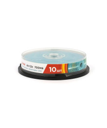 диск Mirex CD-RW Brand 4X-12X 700MB Cake box 10 (10/300) цена за 10шт