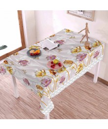 Клеенка GRACE STS2215 праздничн узор в виде роз, золот вензели, ткань с пвх покрытием 1,37(+-3)х20м