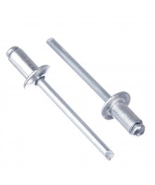 Заклепки 50шт, 4,8х10ммвосибирске - саморезы оптом, дюбели, заклёпки, скобы оптом всё по низким ценам. Доставка в регионы.