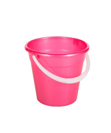 Ведро 6 л Евро пищевое, розовый цвет