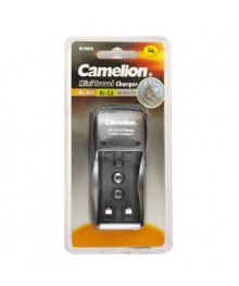 Зар уст Camelion BC-1001A titanium (для 2х AA, AAA или 1x9V, 200мА, складная вилка, таймер оптом со склада в Новосибирске. Большой каталог зарядных устройств оптом со склада в Новосибриске.