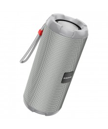 Колонка портативная с BLUETOOTH BOROFONE BR15 Серый, 2x5W, 1200mAh, 162х70х70 мм (2*5Вт)и колонки оптом по низкой цене. Большой каталог Мини колонок оптом с доставкой по Дальнему Востоку.