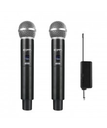 Набор беспроводных микрофонов ERM11 (2шт, акк 18650)