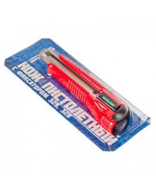 Нож пистолетный с фиксатором и запасным лезвием, 18мм, 329, 328Ручной инструмент оптом. Ручной инструмент оптом со склада в Новосибирске. Ручной инструмент оптом.