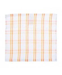 Салфетка для уборки вафельная, 75% хлопок 25%полиэстер , плотность 200гр, 30х30см, клетка