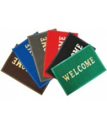 Коврик Spongy Welcome придверный 40х60 см, чёрный, SUNSTEPшой каталог ковриков оптом со склада в Новосибирске. Коврики оптом с доставкой по Дальнему Востоку.