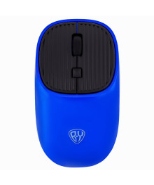 Мышь ВСЁГАЗИН беспроводная Poket, 800/1200/1600 DPI, 2.4G, питание 1xAA, синий