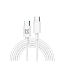 Кабель USB - Type C-Type C F182,White, 2м, 30Вт,PD,TPE,пакет Defender