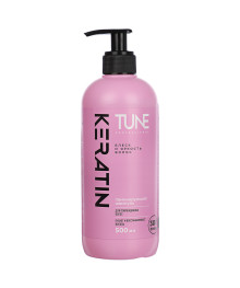 Шампунь TUNE KERATIN SHAMPOO для блеска и яркости волос, п/б, дозатор, 500 мл