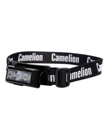 Фонарь Camelion LED 53403 (налоб. аккум 3,7В, черн, XPE+2SMD+красн+син, 2 Вт, 6 реж, Type-C,блист