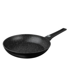 SATOSHI Оникс Сковорода литая d28см, антипригарное покрытие "мрамор", съемная ручка, индукция