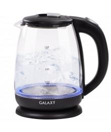 Чайник Galaxy GL 0554  стеклян (2 кВт, 1,8л, светодиодн подсветка) 12/упирске. Отгрузка в Саха-якутия, Якутск, Кызыл, Улан-Уде, Иркутск, Владивосток, Комсомольск-на-Амуре.